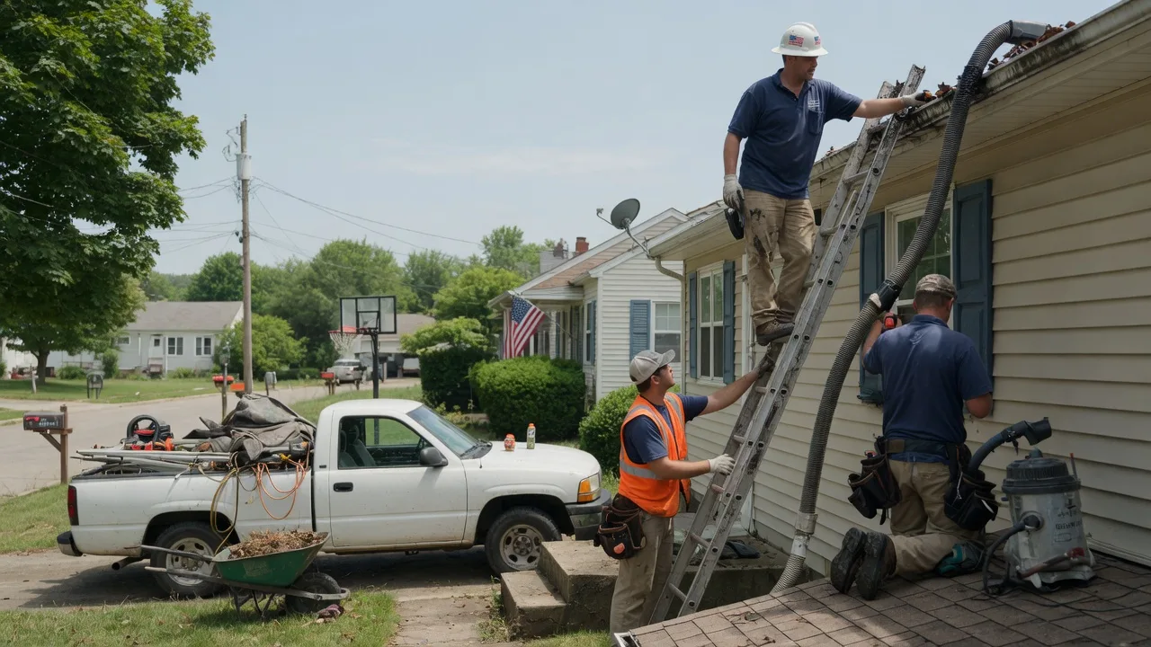Gutter Installation in Houlka, MS near me